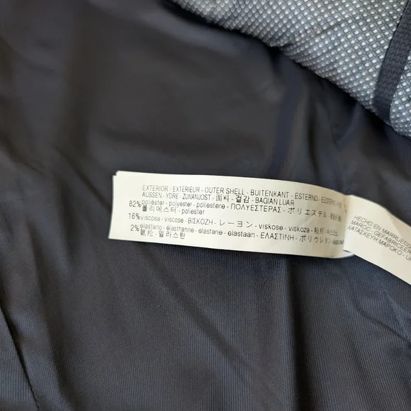 Zara Navy Lined Blazer - Picture 10 of 14